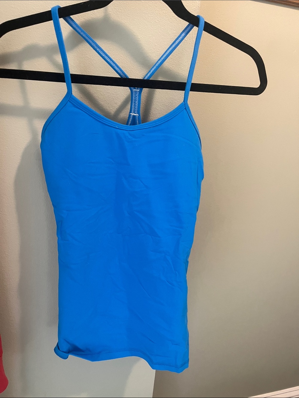 Blue Women's lululemon Tank Top with Shelf Bra